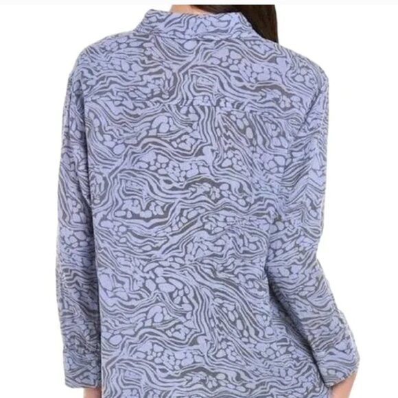 Calmé by Johnny Was Double Pocket Shacket Button Up Shirt - Picture 2 of 6